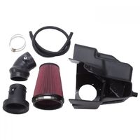 Edelbrock Air Intake E-Force Red Filter Black Plastic Tube For Chevrolet 6.2L LS Kit EB15988