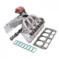 Edelbrock Top End Engine Kit Power Package Intake Vic Jr. E-CNC Heads Cam Head Bolts LS1 Chev For Holden Commodore Kit EB2081