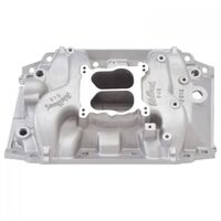 Edelbrock Intake Manifold B-4B Dual Plane Aluminium Natural Square/Spread Bore Non-EGR For Buick 400 430 455 Each EB2515