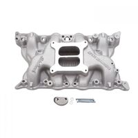 Edelbrock Intake Manifold Performer Dual Plane Aluminium Natural Square Bore For Ford 351C 2V Each EB2750