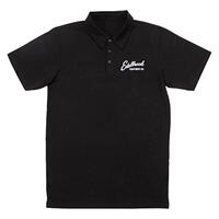 Edelbrock Polo Shirt Cotton Black Equipped Men's Large Each EB289440