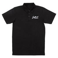 Edelbrock Polo Shirt Cotton Black Equipped Men's X-Large Each EB289441