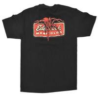 Edelbrock T-Shirt Black Cotton Tarantula Men's Small Each EB289482