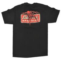 Edelbrock T-Shirt Black Cotton Tarantula Men's Medium Each EB289483