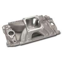 Edelbrock Intake Manifold Super Victor CNC Single Plane Aluminium Rectangular Port Tall Deck Chev Big Block  EB2918