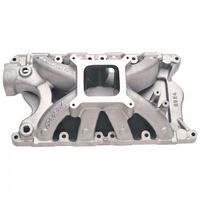 Edelbrock Intake Manifold Super Victor Single Plane Aluminium Square Bore Fits 9.5 in. Deck Height Only For Ford 351W EB2924
