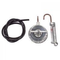 Edelbrock Carburetor Balancing Instrument Motorcycle Multiple Carburetor Setup Tool Round Top Uni-Syn in. MCin. Universal Each EB4027