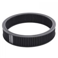 Edelbrock Air Cleaner Element Pro-Flo Round 14.00 Diameter Cotton Gauze Pro-Charge Stripe Black Each EB43668