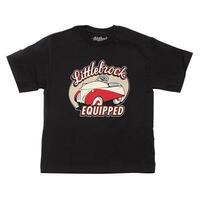 Edelbrock T-Shirt Short Sleeve Cotton White Frog and Dog Buddies Youth X-Large Each EB489352