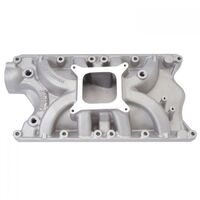 Edelbrock Intake Manifold Torker II Single Plane Aluminium Natural Square Bore Non-EGR For Ford 351W Each EB5081
