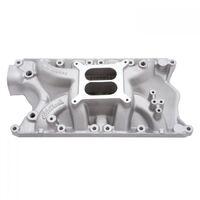 Edelbrock Intake Manifold Performer RPM Dual Plane Aluminium Natural Square Bore For Ford 351W Each EB7181