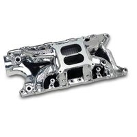 Edelbrock Intake Manifold Performer RPM Air Gap Dual Plane Aluminium EnduraShine Square Bore For Ford 289/302 Each EB75214
