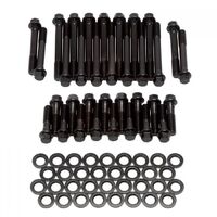 Edelbrock Cylinder Head Bolts Chromoly Washers For Chevrolet Small Block Stock Performer/Perf. RPM Heads Kit EB8550