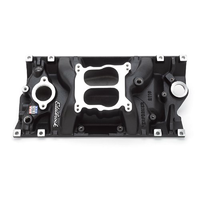 Edelbrock Black Vortec SBC Intake Mnfld 1996 Later ED21163