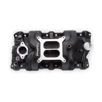 Edelbrock Black Rpm SBC Intake Manifold ED71013