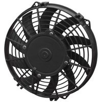 Spal 10" Electric Thermo Fan 708 cfm - Pusher Type With Curved Blades