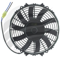 Maradyne Fan 10" 12V 130 Watt Skew Blade Reversible