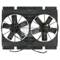 Maradyne Fan Dual 11" 12V 225W Puller Mach Ii Series Crossflow Rads