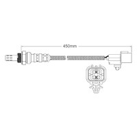 Pre-Cat oxygen sensor for Kia Optima GD G4JS 4-Cyl 2.4 2/01-9/05