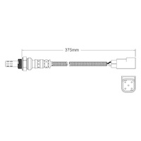 Pre-Cat oxygen sensor for Ford Mondeo ST24 6-Cyl 2.5 96-00
