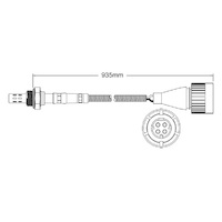 Pre-Cat oxygen sensor for BMW 318iS E30 M42 B18 4-Cyl 1.8 9/89-8/90
