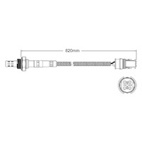 Post-Cat Cyl 1-3 oxygen sensor for BMW M3 E46 S54 B32 6-Cyl 3.2 9/00-9/06