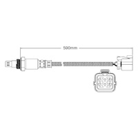 Pre-Cat oxygen sensor for Subaru Liberty / Outback EJ252 4-Cyl 2.5 4/06-8/09