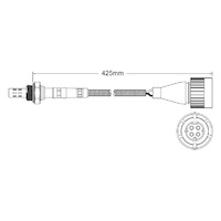 Pre-Cat oxygen sensor for BMW 730i E32 M60 B30 V8 3.0 9/91-10/94