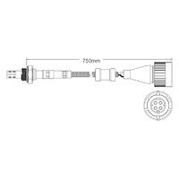 Pre-Cat oxygen sensor for BMW 520i E34 M20 B20 6-Cyl 2.0 1/88-12/90