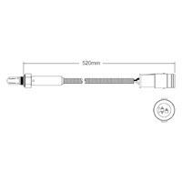 Pre-Cat oxygen sensor for Land Rover Discovery Series 1 V8 4.0 89-98