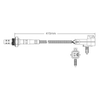 Post-Cat oxygen sensor for Holden Suburban Vortec L31 V8 5.7 2/98-8/99