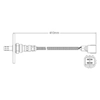 Post-Cat Left oxygen sensor for Lexus LX470 UZJ100 2UZ-FE V8 4.7 1/98-3/08