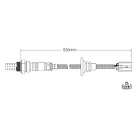 Post-Cat oxygen sensor for Mitsubishi Lancer EVO IX 4G63T 4-Cyl 2.0 Turbo 1/05-7/07