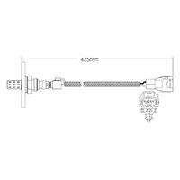 Pre-Cat oxygen sensor for Toyota Corolla AE95 4A-FE 4-Cyl 1.6 8/89-8/95