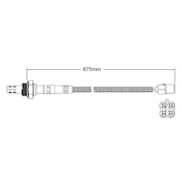 Pre-Cat oxygen sensor for Subaru Liberty / Outback EJ25D 4-Cyl 2.5 3/96-11/98