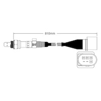 Pre-Cat oxygen sensor for Volkswagen Golf BCB 4-Cyl 1.6 11/01-6/06