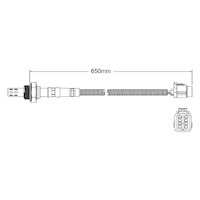 Post-Cat oxygen sensor for Subaru Liberty / Outback EJ253 4-Cyl 2.5 5/03-6/05