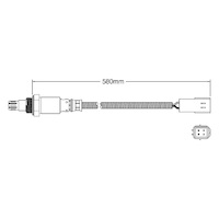 Pre-Cat oxygen sensor for Mazda RX8 FE 13B 2 Rotor 1.3 41098