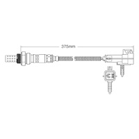 Pre-Cat left oxygen sensor for Holden Statesman WN L77 / LS3 V8 6.0 / 6.2 5/13-10/15