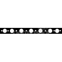 Permaseal exhaust manifold gasket for Holden 132 138 6Cyl Grey motor EM00