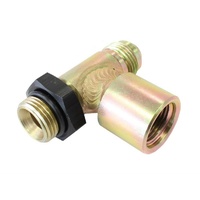 Enderle Hi-Speed Tee Fitting -8AN Inlet & -6AN Outlet With -8AN On Side EN7001A
