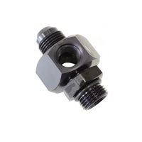 Enderle Pump Inlet Fitting -12AN Bulkhead to -12AN Flare with x2 -6AN Returns