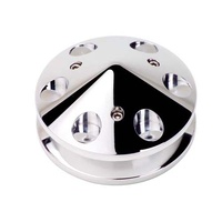 Elite Alternator Pulley Polished 2.5" O.D Most GM & for Ford EPA9487