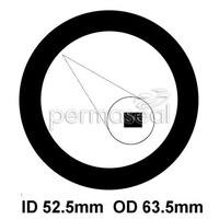 Permaseal exhaust flange gasket for Isuzu 6VD1 3.2 V6 SOHC 24v EFI EPG022