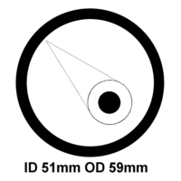 Permaseal exhaust flange gasket for Nissan Navara D22 YD25DDT YD25DDTi ZD30DDT ZD30DDTi EPG025