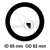 Permaseal exhaust flange gasket for Holden Captiva CG 3.0 Alloytec V6 DOHC EPG037
