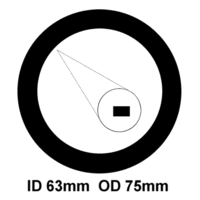 Permaseal exhaust flange gasket for Holden Commodore VZ VE VF 3.6 Alloytec V6 EPG048