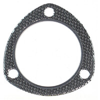 Permaseal exhaust flange gasket for universal fitment 76mm three-bolt EPG225