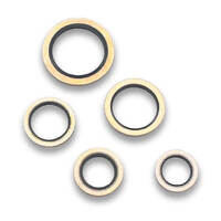 Earls Washers Dowty of Seal 9/16 in. Inside Diameter Aluminium with O-Ring Pair