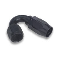 Earls 150 Degree Swivel-SealÂ® Hose End AN -6 - Black Ano-Tuff 